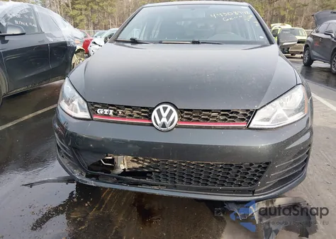 2017 Volkswagen Golf Gti Autobahn 4-Door/S 4-Door/Se 4-Door/Sport 4-Door из США, поврежденный, VIN 3VW5T7AU4HM065480